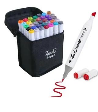 Canetinha de 36 cores caixa fechado com 40pacote