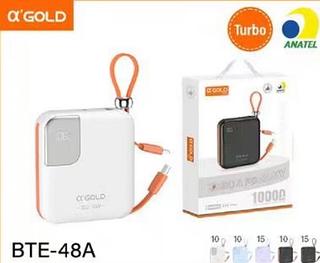 Powerbank10000 mAh 2 Saidas - Turbo PD+ 22.5W BTE48A