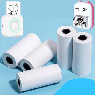 Papel bobina térmica para mini impressoras de bolso e portátil. Kit com 5pcs