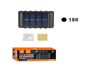 Luminaria Solar 10 LED Recarregavel NY3222