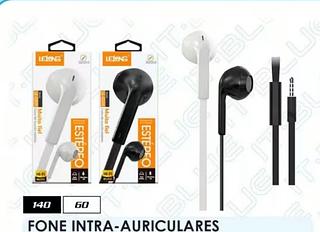 Fone com fio sem borrachinha LE0205