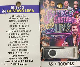 pendrive gravado original 500-600 músicas 77