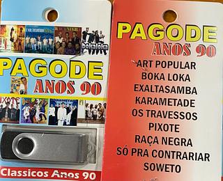 pendrive gravado original 500-600 músicas 55