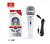 Microfone com fio KA-M303 Caixa fechado com 100pcs