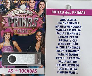 pendrive gravado original 500-600 músicas 24