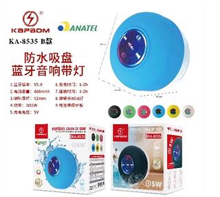 Caixa de Som c/ Ventosa à Prova d'água Cód: KA-8535