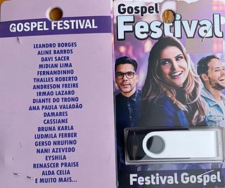 pendrive gravado original 500-600 músicas 58