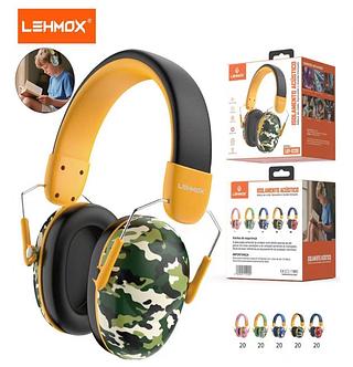 FONE sem fio Bluetooth ABAFADOR DE RUIDO PARA AUTISMO LEF1220