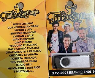 pendrive gravado original 500-600 músicas P109