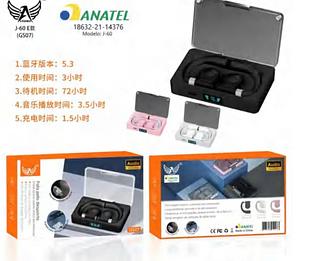 Fone sem fio Bluetooth GS07