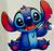 Adesivo do Stitch para copo Stanley 19