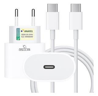 Carregador tipo c 35W cabo tipo c /tipo c qualidade bom