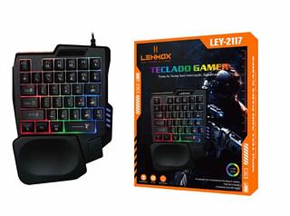 Mini Teclado Gamer RGB Entrada USB LEY2117
