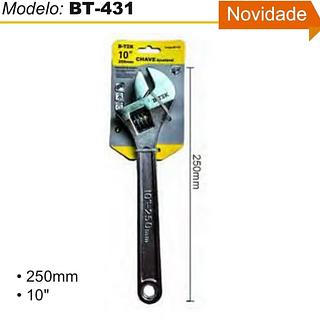 Chave Inglesa Ajustável ATAR 10" 250mm 0%-250mm • 250mm • 10" BT431