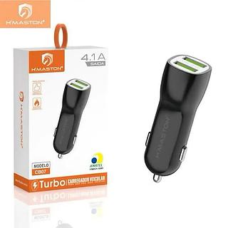 Fonte de carro 4.1 A 2USB CB07 Hmanston