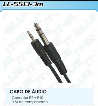 Cabo p2 p10 3M LE5513-3M