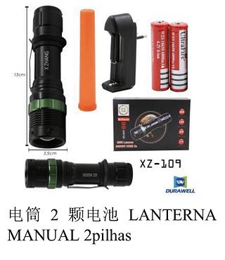 lanterna swat com 2pilhas