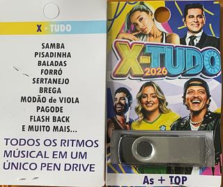 pendrive gravado original 500-600 músicas 43