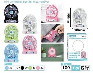 Ventilador bateria de lítio multifuncional que carrega portátil ao ar livre mini floco de neve portátil Bnz-600030