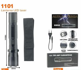 Lanterna LED taser 1101
