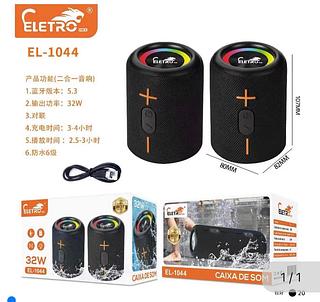 Caixa de som Bluetooth USB cartão memória com 2pcs de caixinha 32W EL-044 Caixa fechado com 20pcs