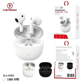 Fone sem fio Bluetooth sem borrachinha KA9285