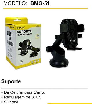 Suporte de carro para celular BMG51