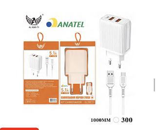 CARREGADOR TYPE-C 5.1A AL-9089 TC