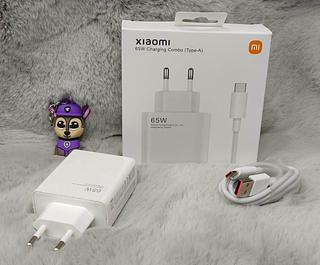 Carregador Xiaomi Tipo C/Tipo C 65W original