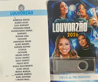 pendrive gravado original 500-600 músicas P106