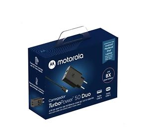 Carregador turbo power saída C pra tipo-c Motorola 50W