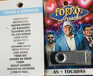 pendrive gravado original 500-600 músicas P131