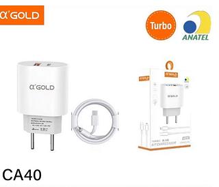 Carregador iPhone 40W CA40 Com 150pcs