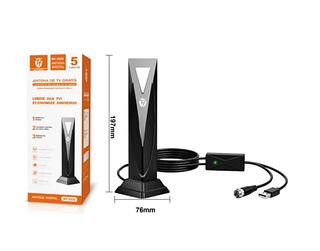 Antena Digital HD 5 Metros Amplificador de Sinal NY3203