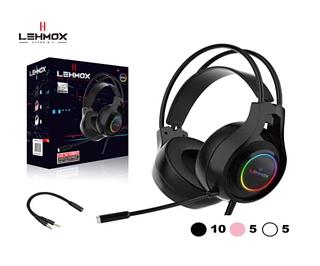 Fone Gamer com fio e Microfone Entrada P2 com Adaptador LEY2303