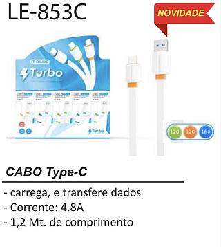 Cabo tipo c 1.2M 3.1A LE-853C