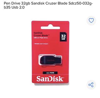 pendrive sandisk 32giga original