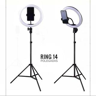Ring light 14polegadas com suporte com tripe 2.1m