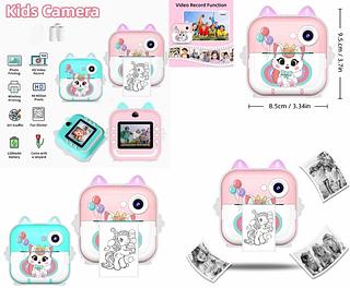 Câmera Com Impressora Térmica com APP