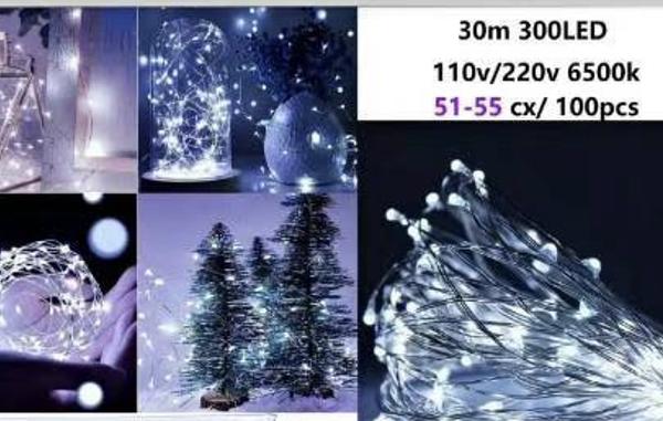 Pisca Pisca Luzes de Natal 30m 300 LED Branco