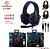 Fone com fio gamer com RGB KA9008