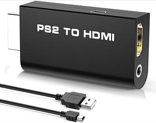 Adaptador Conversor Ps2 Av Para HDMI PlayStation 2 Conversão
