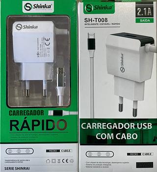 Carregador v8 2.1A SHT008