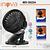 Mini ventilador de clipe de carro recarregável USB ventilador de mão ventilador de mesa ventilador pequeno MDS30224 com 60pcs
