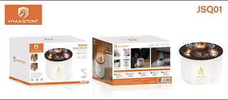 Difusor vulcão RGB 300ML JSQ01