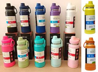 Garrafa térmica com porta-copos antiderrapante 600ml com 50pcs