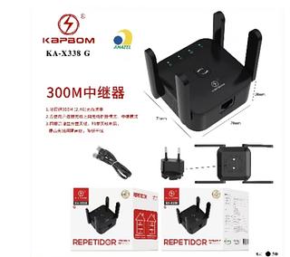Repetidor de Wi-FI - 300 Mbps 2.4G - 300m KA-X338 G