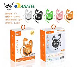 Fone sem fio Bluetooth com borrachinha Air39