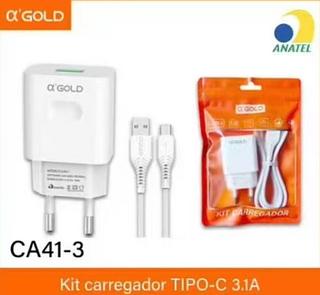 Carregador tipo c 3.1A. CA413