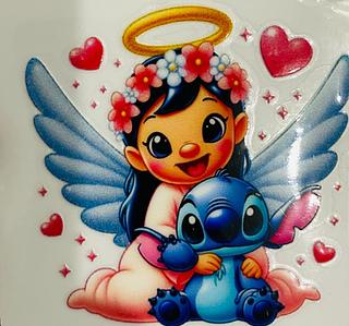 Adesivo do Stitch para copo Stanley 8